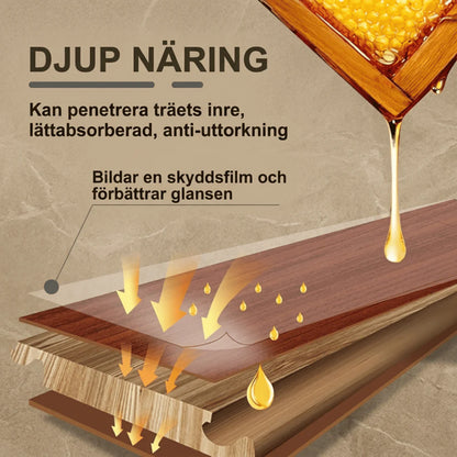 DECKOVA – Naturlig Bivaxspray för Trä och Möbler